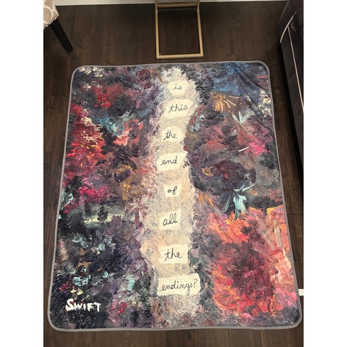 Taylor swift tour blanket - swift,