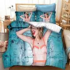 T Swift Obsessed Duvet Cover