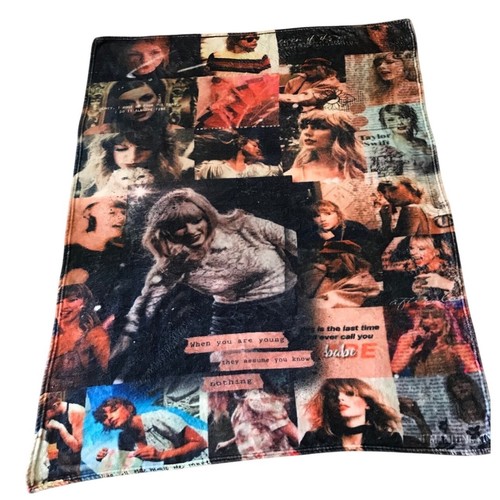 Taylor swift collage fleece - taylor,